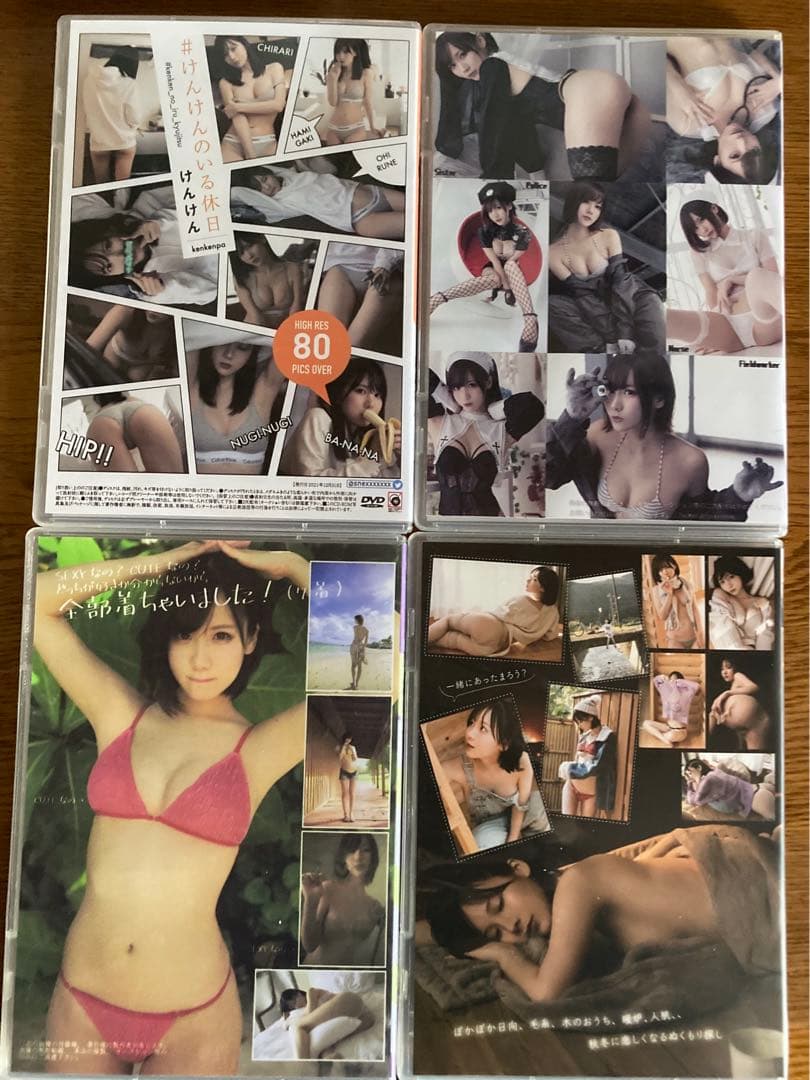 コスプレイヤー、けんけんさんの写真データROM（15セット）