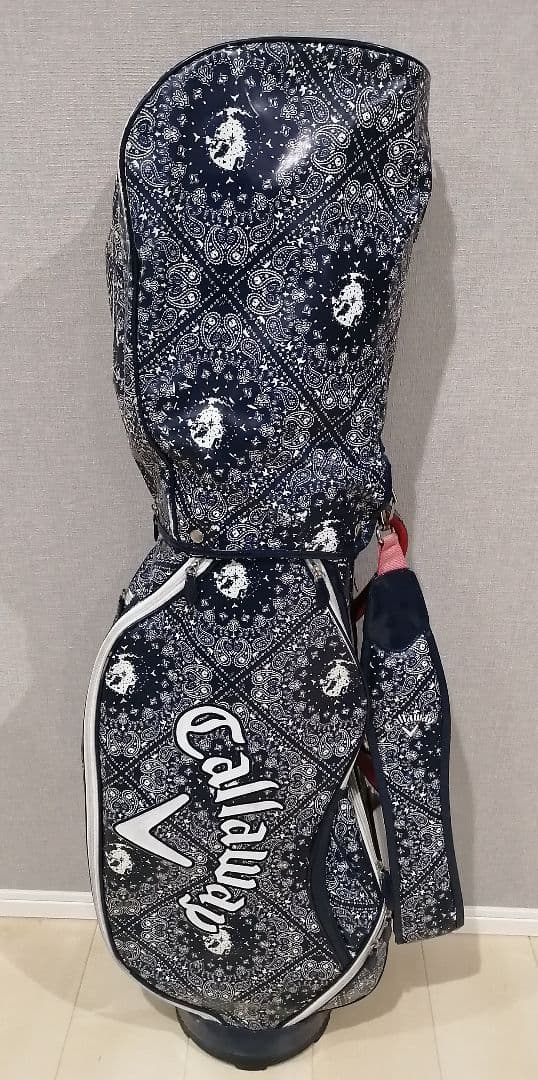 Callaway キャディバッグ ネイビー バンダナ柄 楽天市場】キャロウェイ Advance 25 JM (7193450801) ゴルフ キャディ