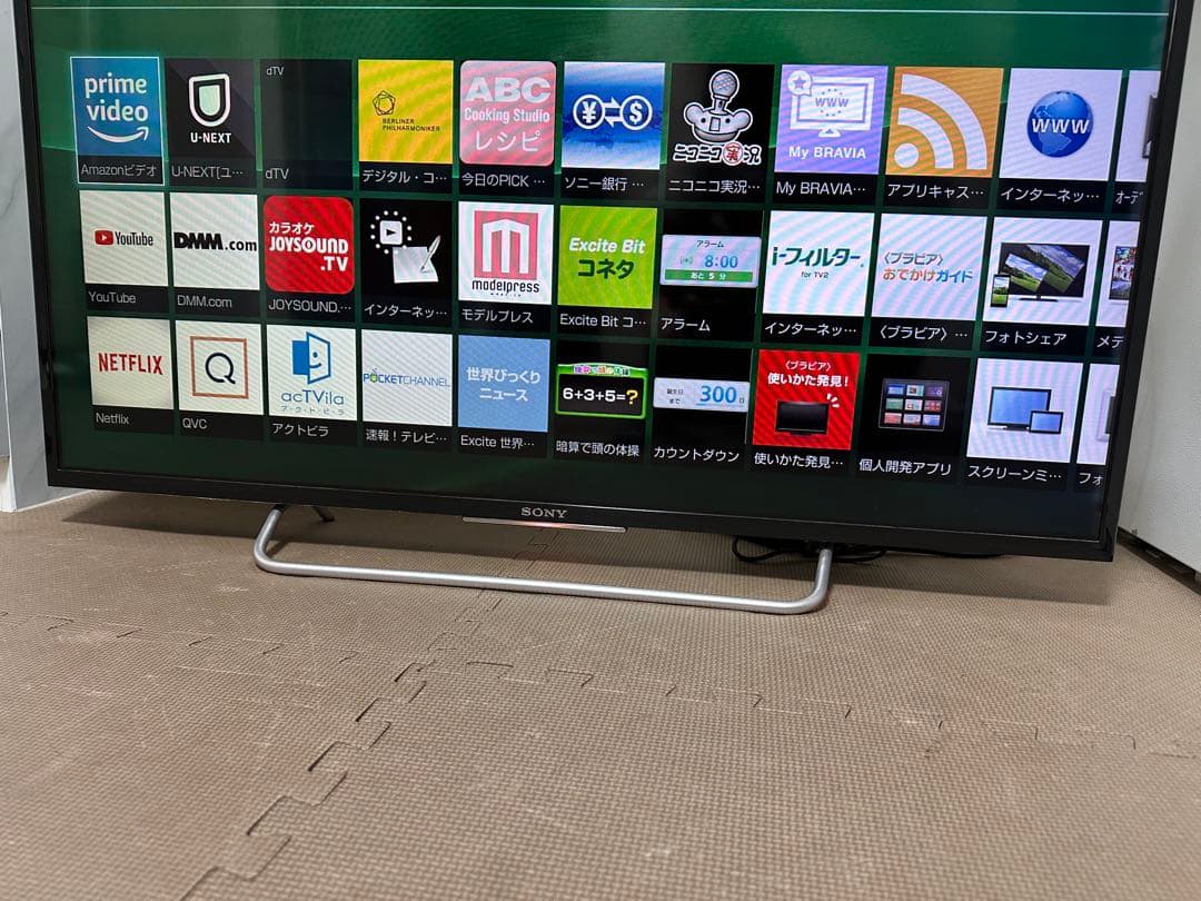 ソニーKJ-40W730C 40型2018年製⭕️ 地上 BS/CS、動画可テレビ