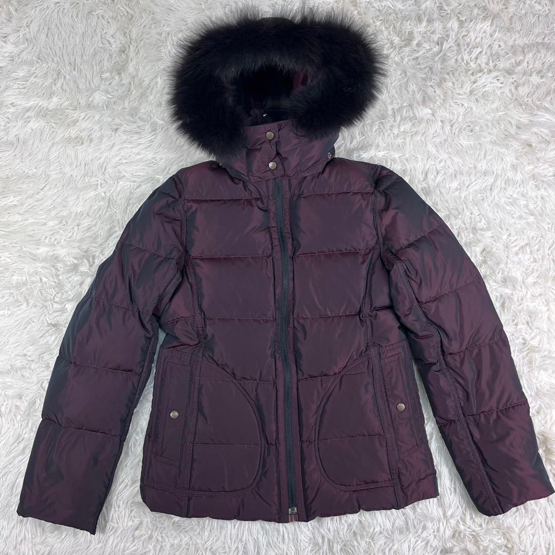 極美品】 バーバリーロンドン リバーシブル ダウンジャケット ベルト