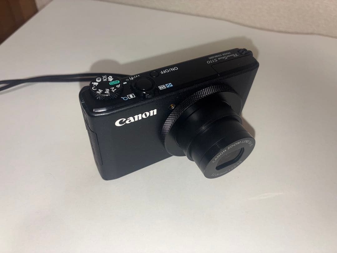 動作確認済】Canon PowerShot S110 ブラック - メルカリ