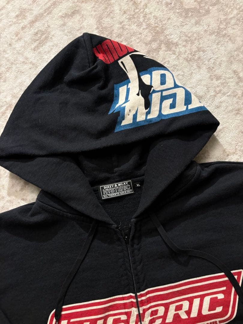 Hysteric Glamour HG BOX LOGOS ジップパーカー XL - メルカリ