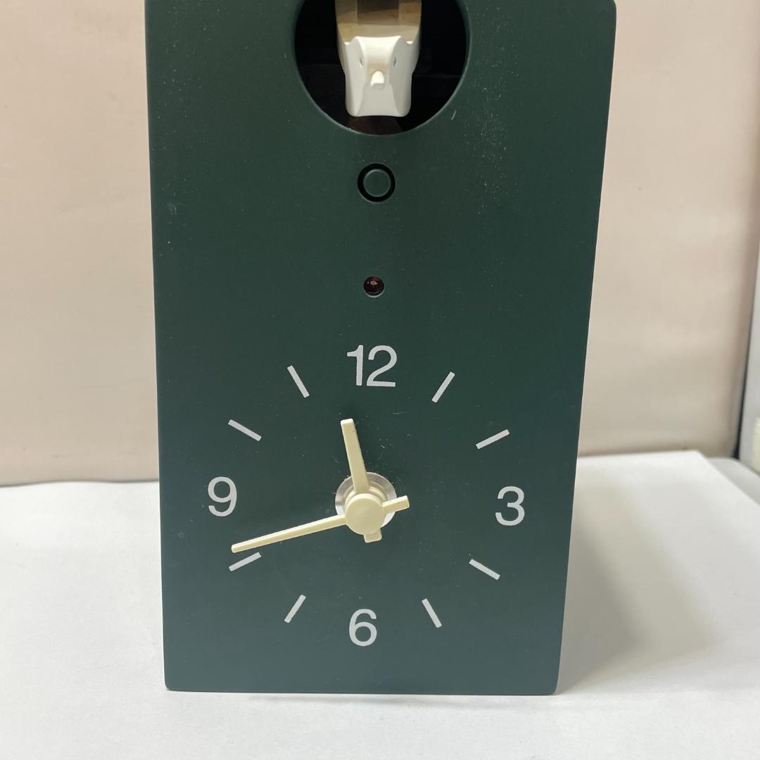 ▽無印良品 鳩時計 グリーン 限定カラー - メルカリ