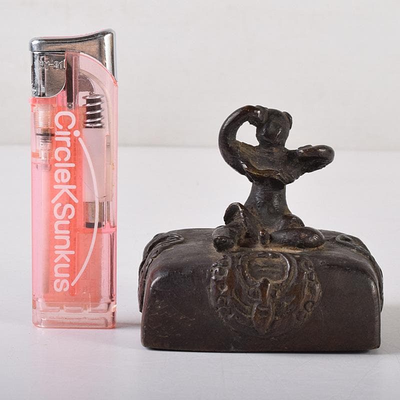 中国 書道具 篆刻 古銅 唐子摘 印材 V 7465 - メルカリ