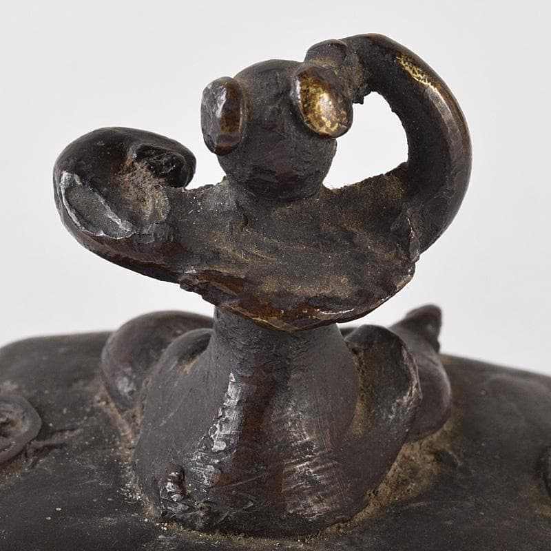 中国 書道具 篆刻 古銅 唐子摘 印材 V 7465 - メルカリ