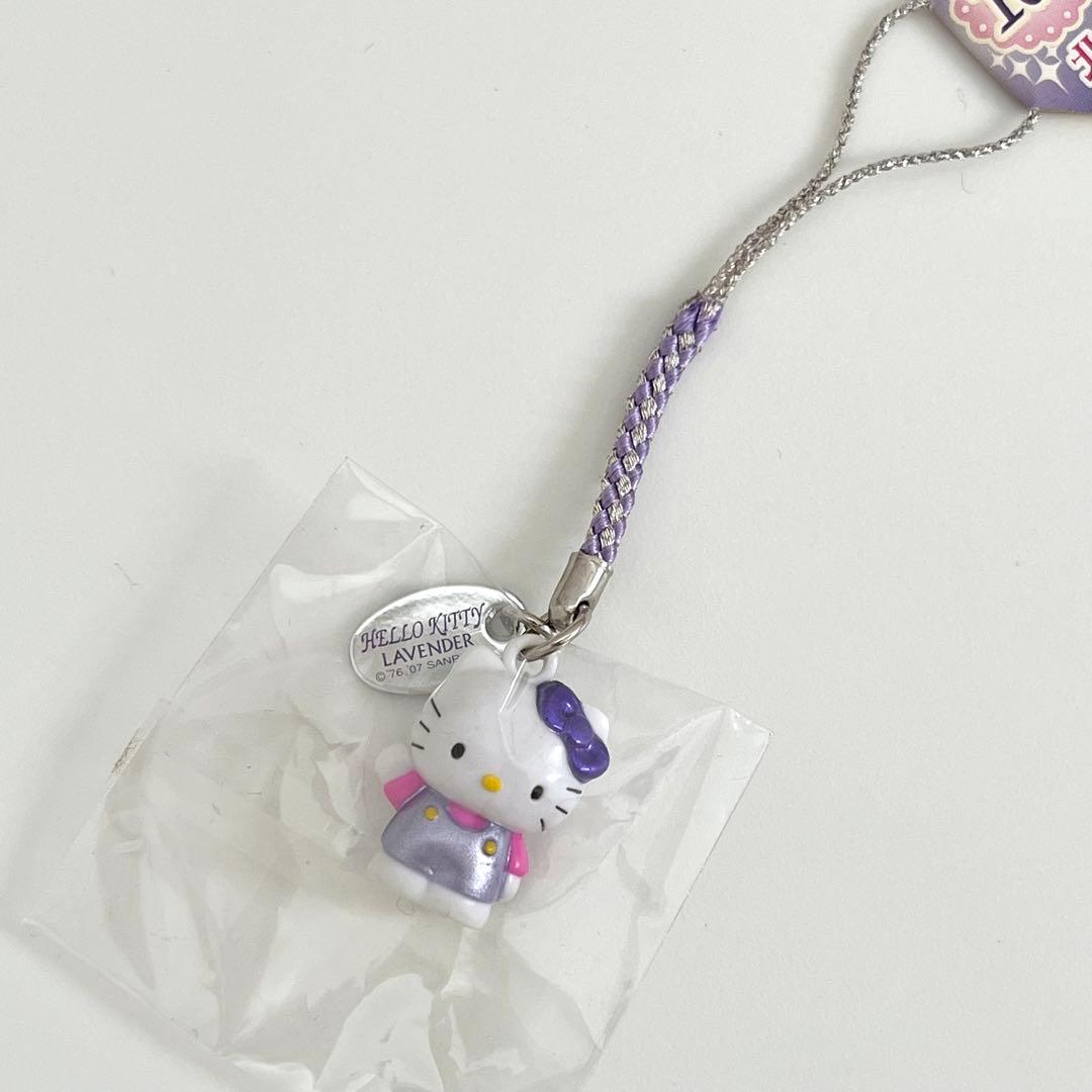 10周年記念 特別バージョン 北海道 ラベンダー ご当地キティ 根付