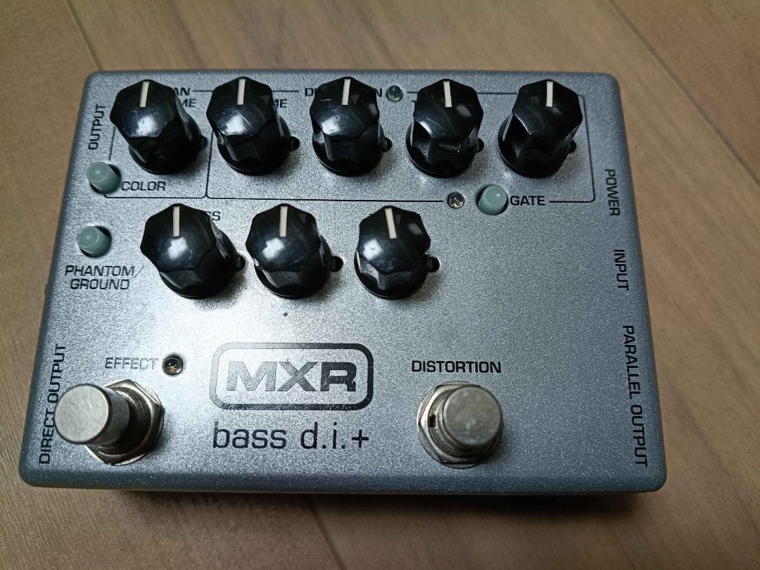 ベース MXR M80 bass d.i.+ silver MXR M80 Bass D.I.+ Bass Distortion Pedal | Sweetwater