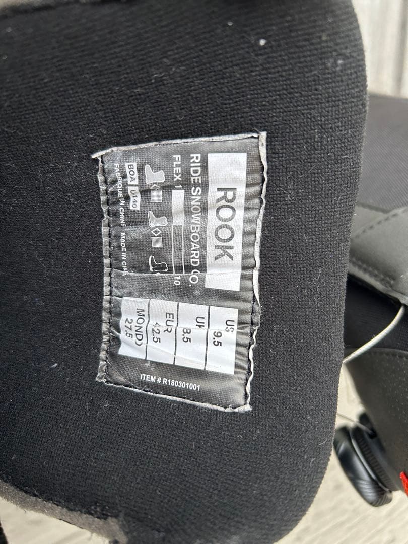 RIDE ROOK BOA スノーボードブーツ 27.5cm