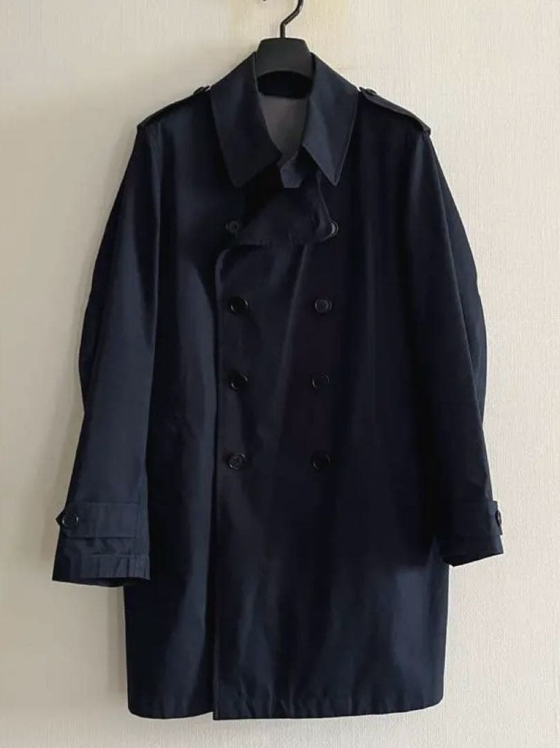 【美品】Aspesi アスペジ トレンチコート ダブル バーバリー　ビンテージ ASPESI〉軽快なナイロンコートです！｜ビームス ハウス 丸の内｜BEAMS