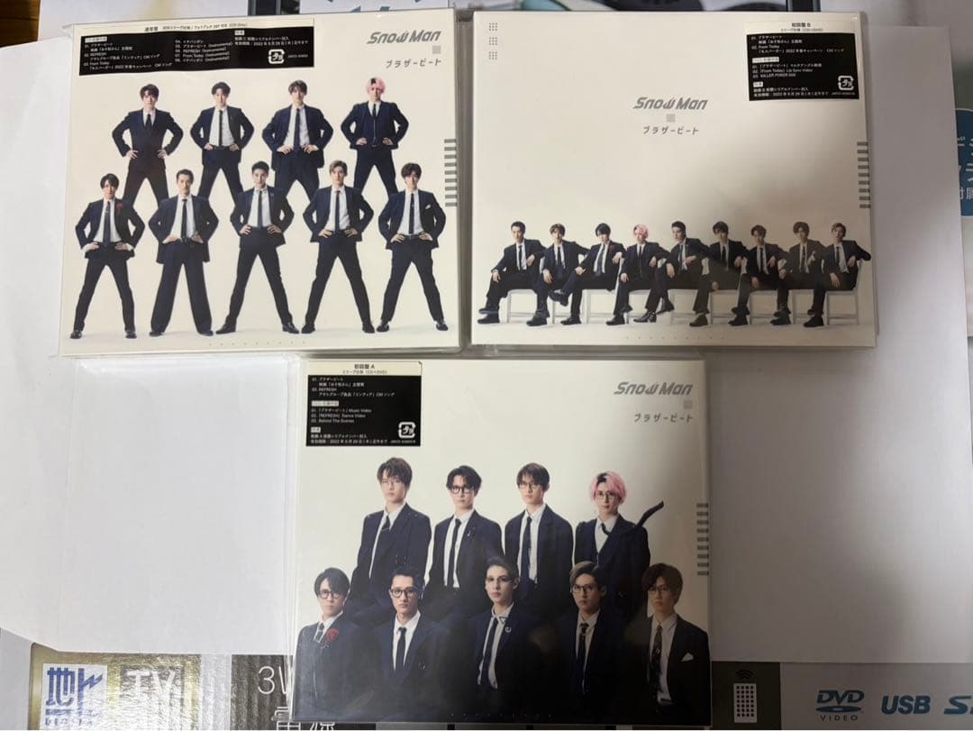  Man アルバム・シングル セット