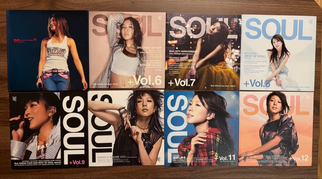 【BoA】ファンクラブ SOUL 会報誌vol.04-56セット　非売品！
