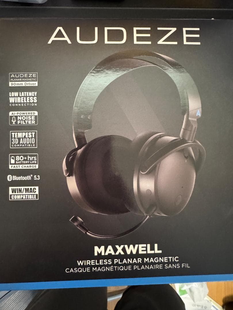 ワイヤレスゲーミングヘッドセットaudeze maxwell for PS・PC Amazon.com: Audeze Maxwell Wireless Gaming Headset for PlayStation