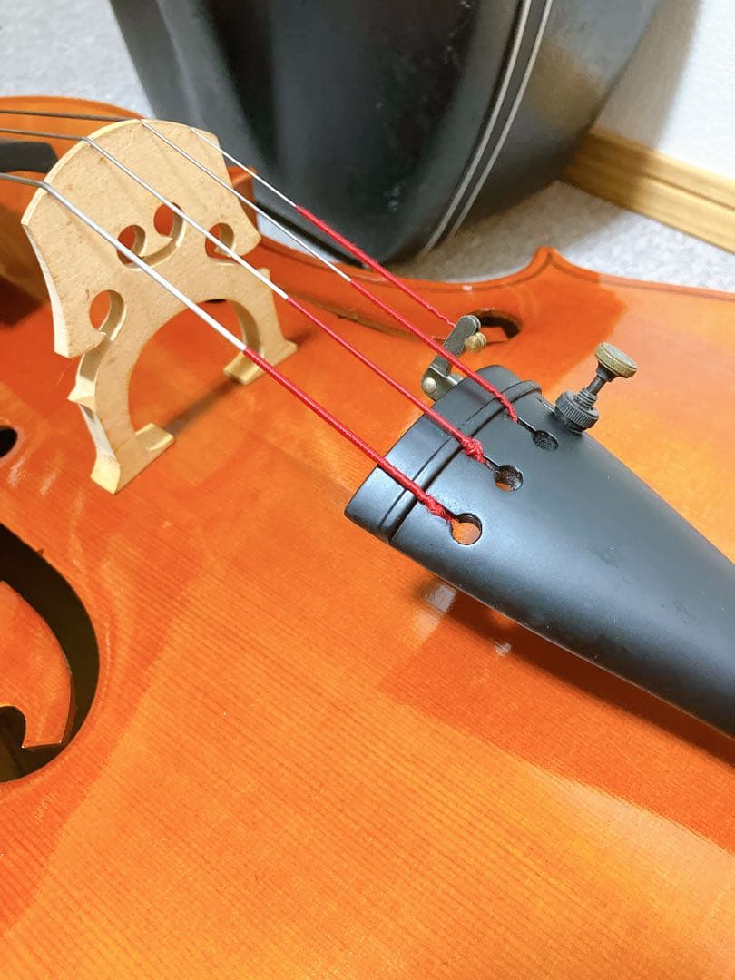 ちげなべ様専用】チェロ（no label) 4/4 ハードケース付 送料込み