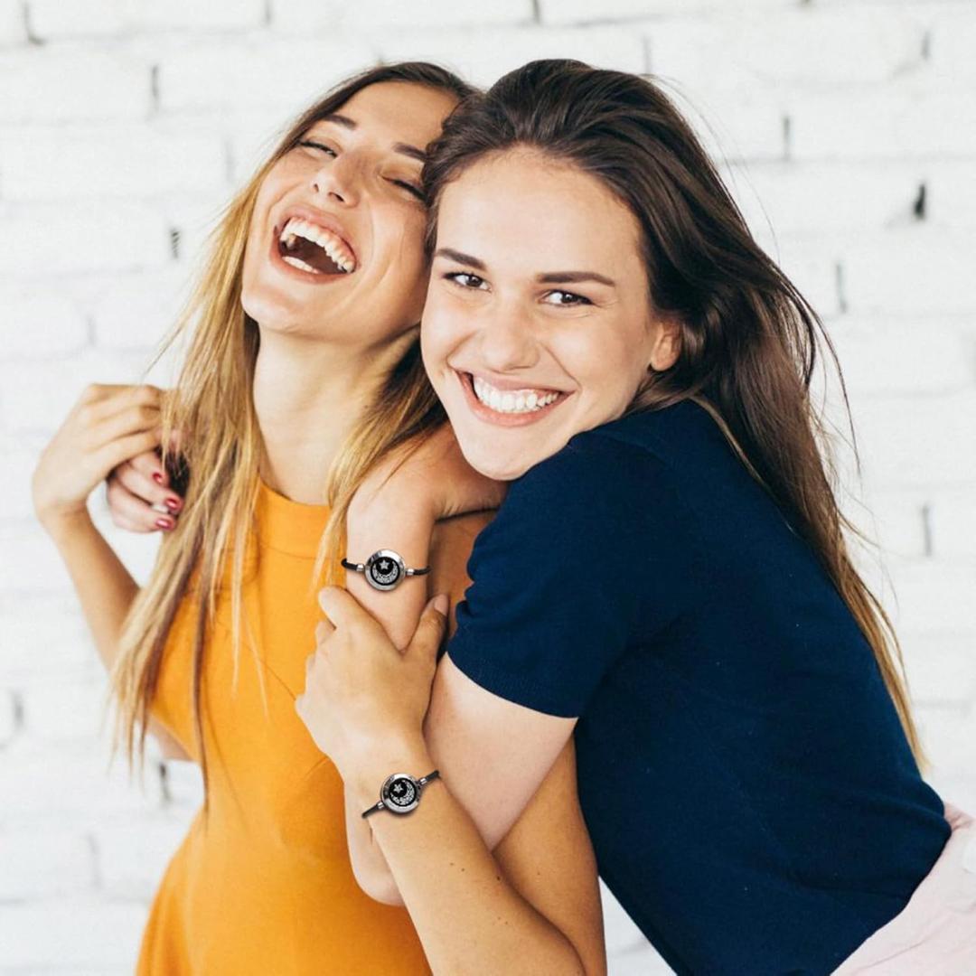 TOTWOO Moon&Moon 遠距離タッチペアブレスレット 充電 ショッパー