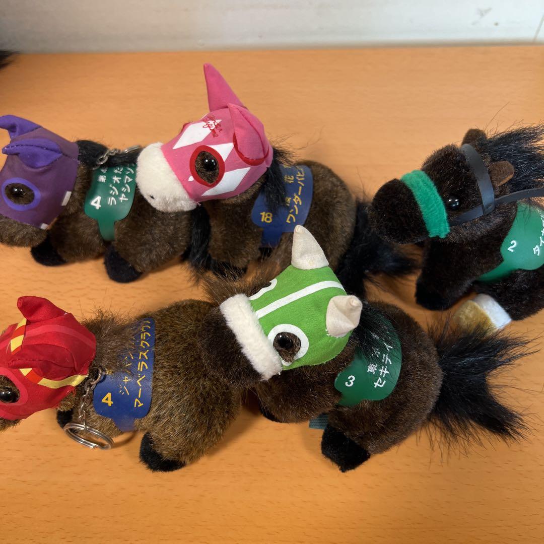 競走馬 ぬいぐるみ キーホルダー 9体セット - メルカリ