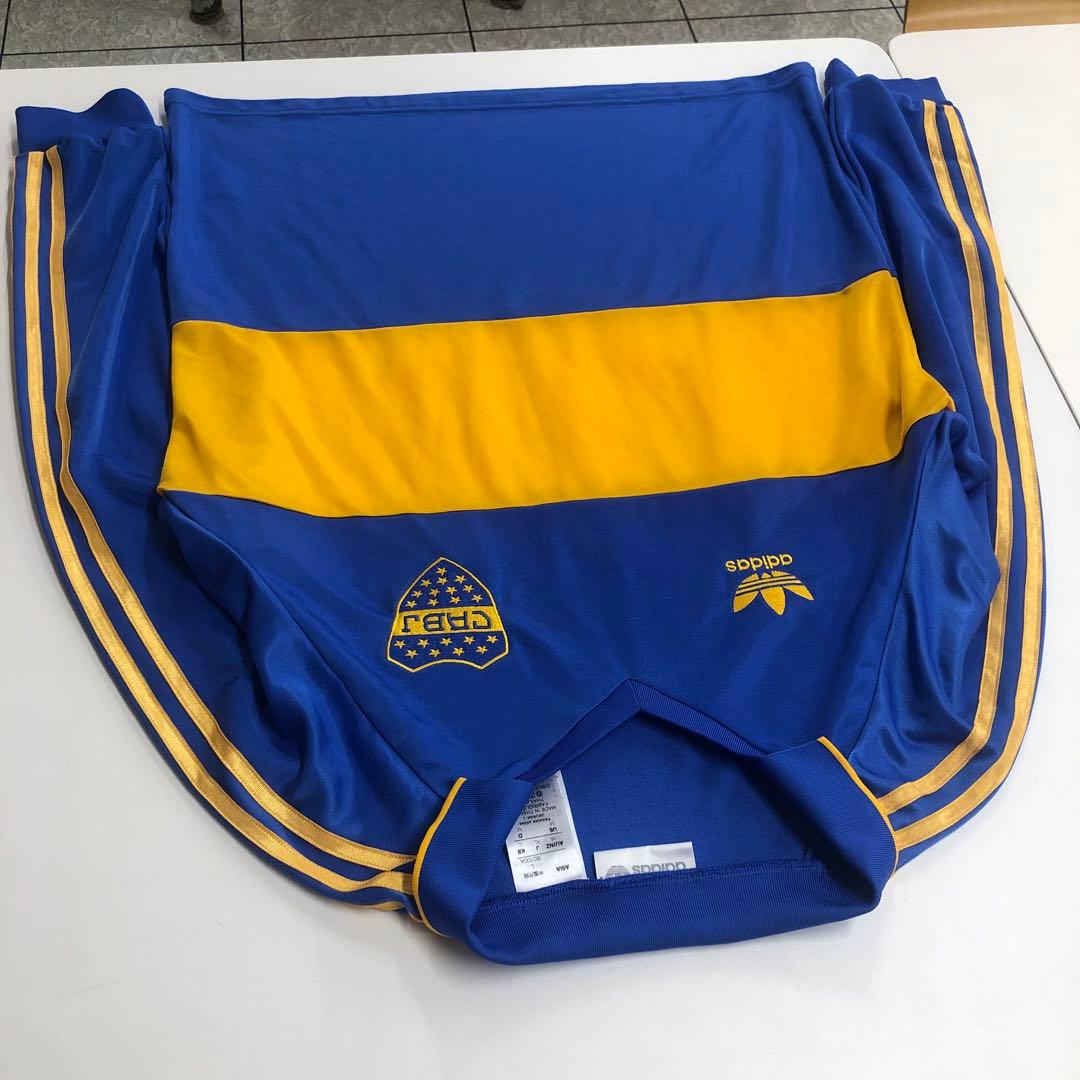 1993 ボカジュニアーズ 復刻ジャージ メンズXL アディダス - メルカリ