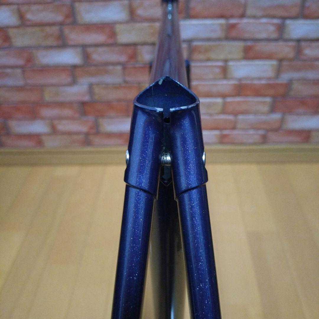 競輪 NJS認定 Panasonic ピストフレーム ダークブルー - メルカリ