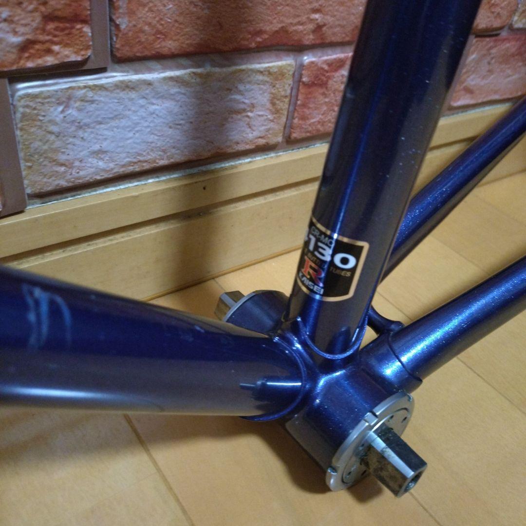 競輪 NJS認定 Panasonic ピストフレーム ダークブルー - メルカリ