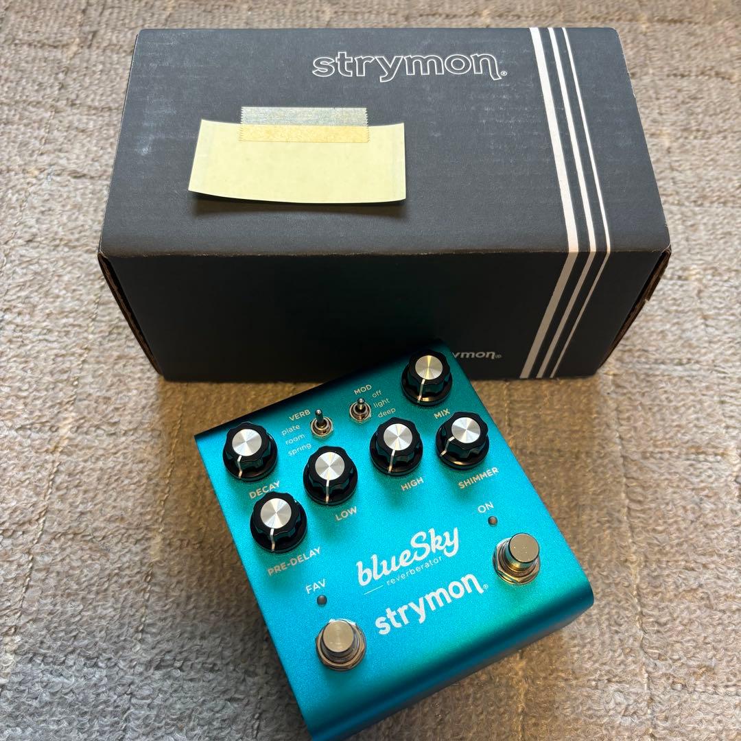 strymon blueSky v2 ストライモン　リバーブ　　【付属品完備】 strymon | blueSky（V2） | リバーブ | 製品情報