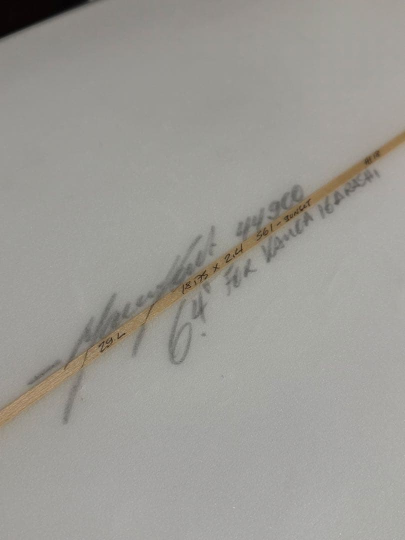 Sharpeye6'4 五十嵐カノア選手本人使用 - メルカリ