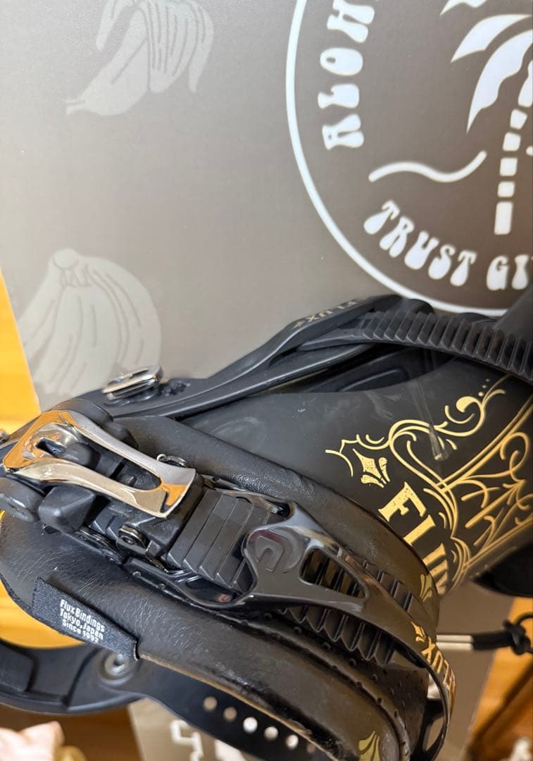 あげもの様専用【6点セット】145㌢板:デスレーベル バイン:FLUX - メルカリ