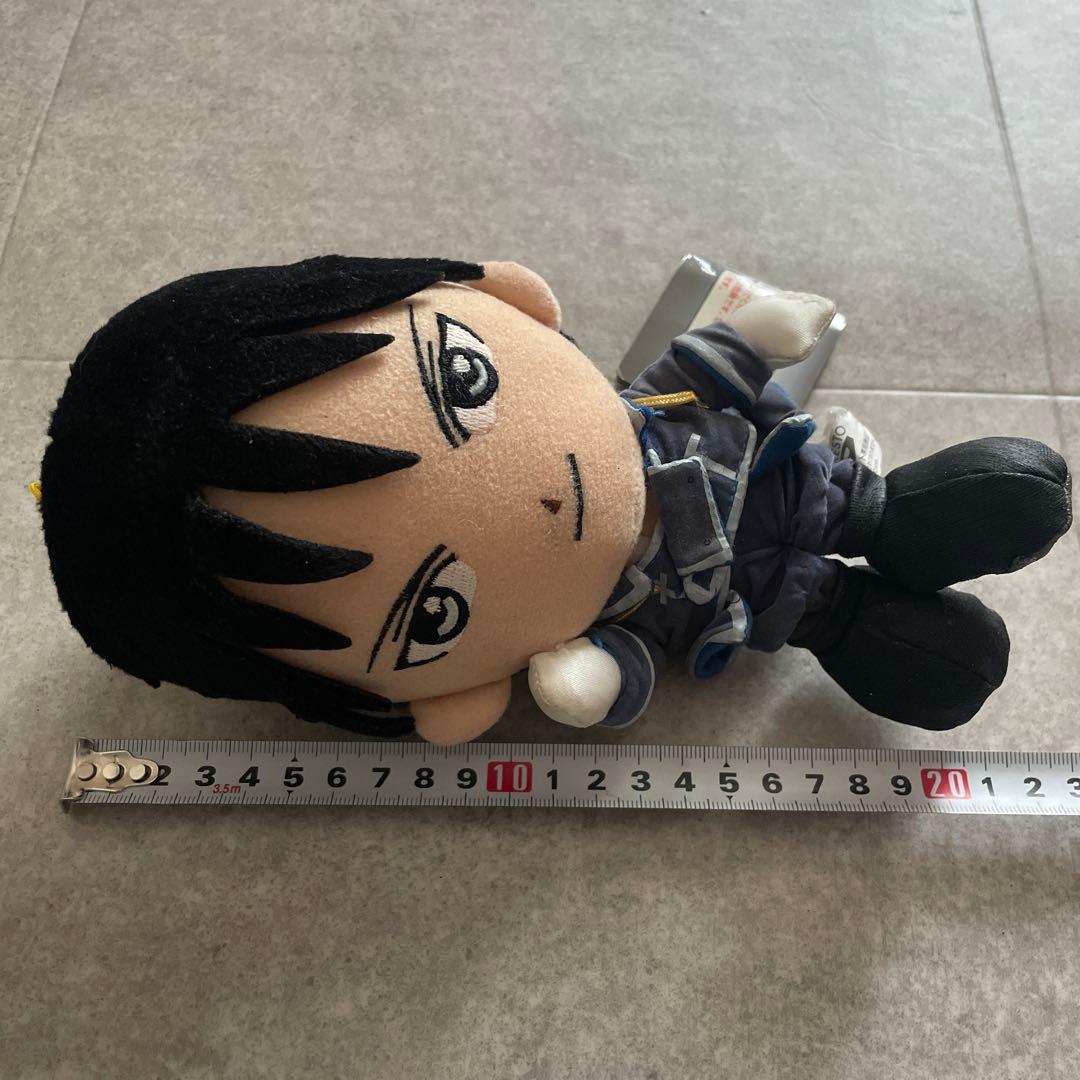 鋼の錬金術師ぬいぐるみ　ロイ・マスタング　レトロ　非売品アニメグッズ