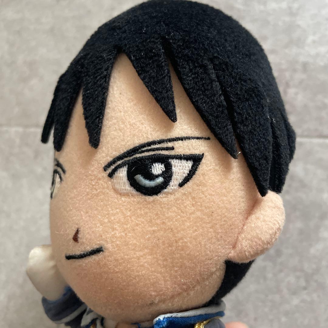 鋼の錬金術師ぬいぐるみ　ロイ・マスタング　レトロ　非売品アニメグッズ