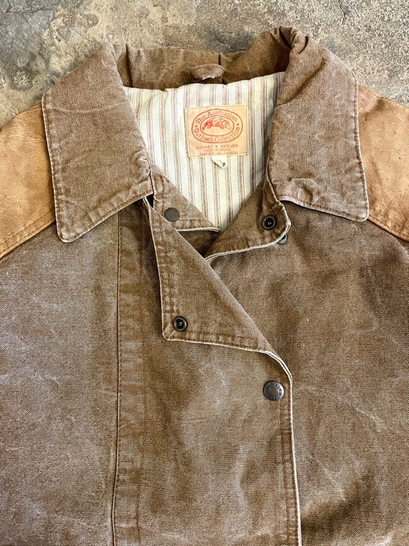 80s The Australian Outback コットン ダスターコート - メルカリ