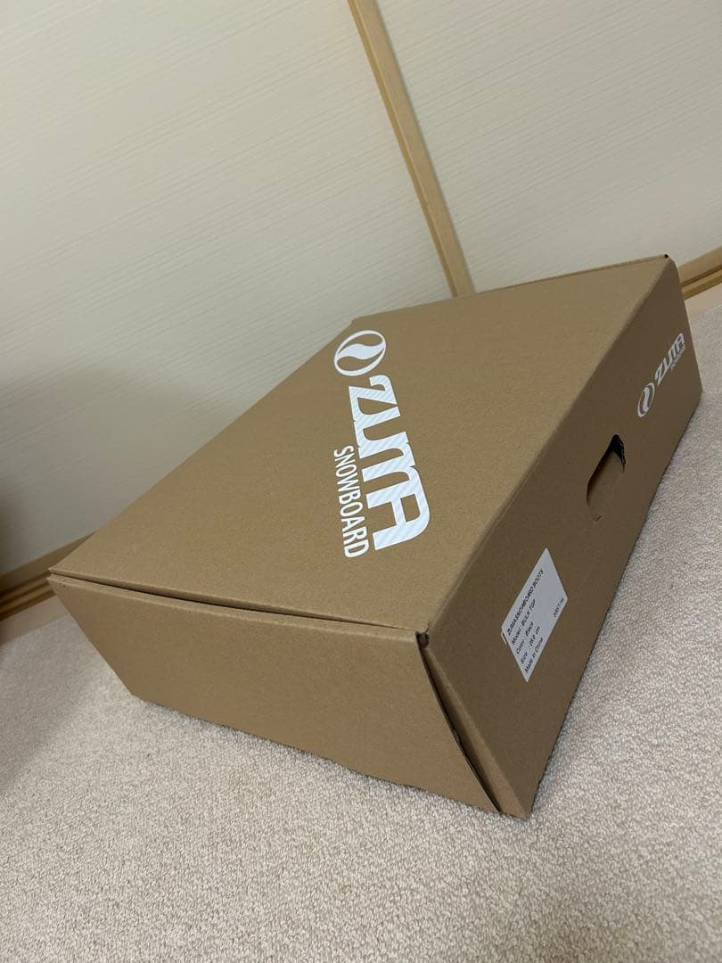 【新品•未使用】ZUMA スノーボードブーツ ブラック　25.0cm