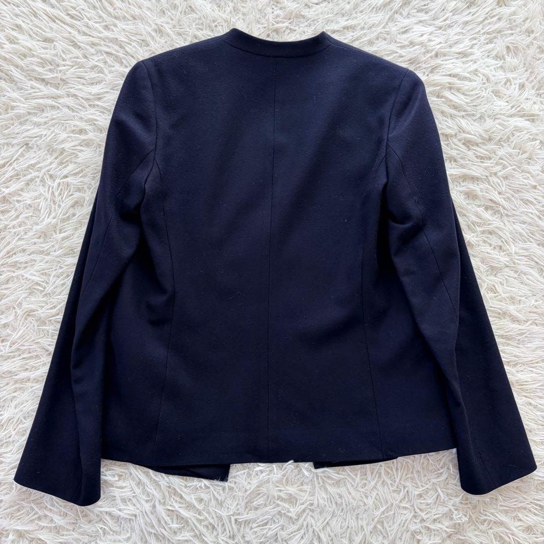 Lサイズ セオリーリュクス パンツ スーツ セットアップ ノーカラー