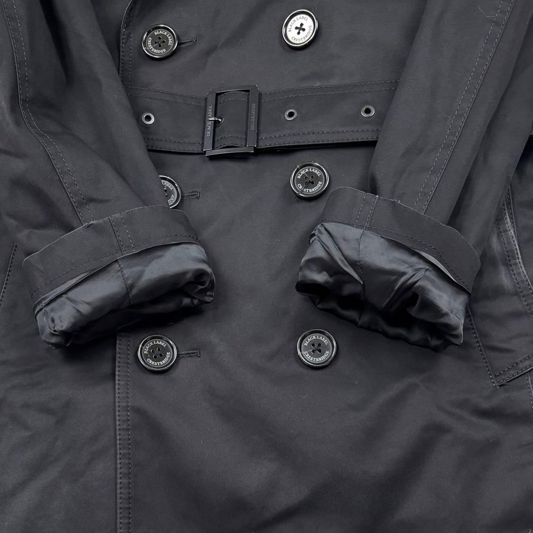 ブラックレーベルクレストブリッジ✨トレンチコート ブラック ライナー