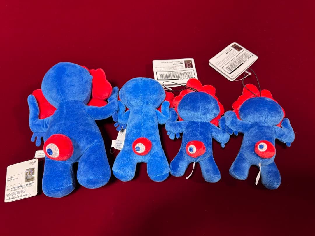 ミャクミャクぬいぐるみ４体セット