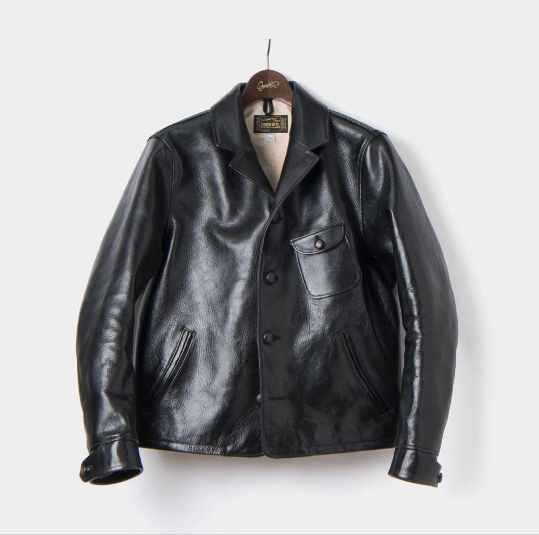 美品】ORGUEIL レザージャケット ワーカーズジャケット OR-4192 - メルカリ
