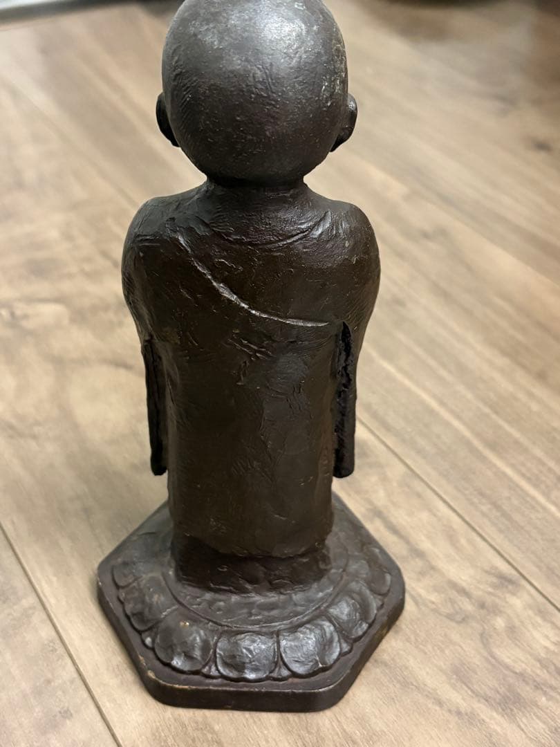友沢正彦 祈り 21cm 仏像 地蔵菩薩 合掌地蔵 ブロンズ像 彫刻 - メルカリ
