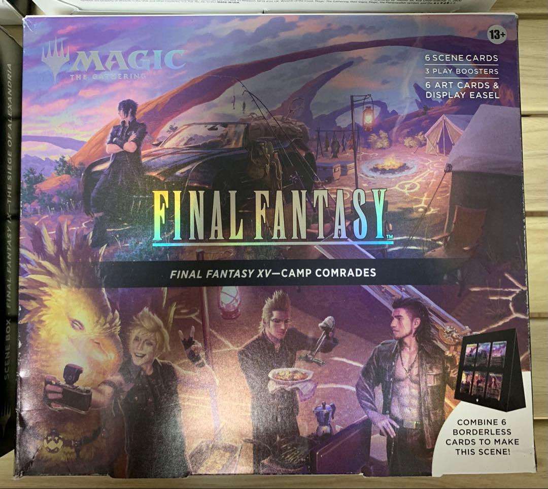 【特価】MTG FF シーンボックス 英語版 4種セット