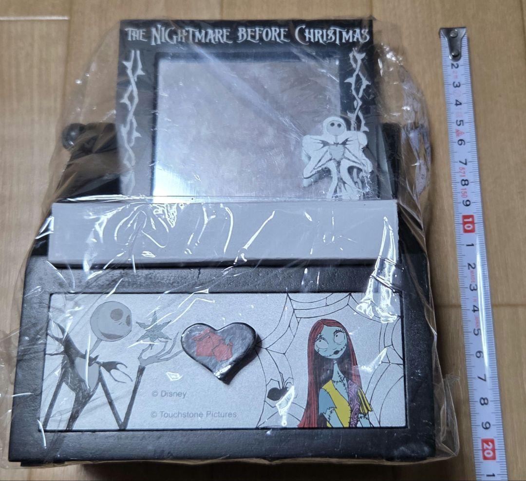 当時物未使用　希少　ナイトメア・ビフォア・クリスマス 木製引出し　高さ約20cm