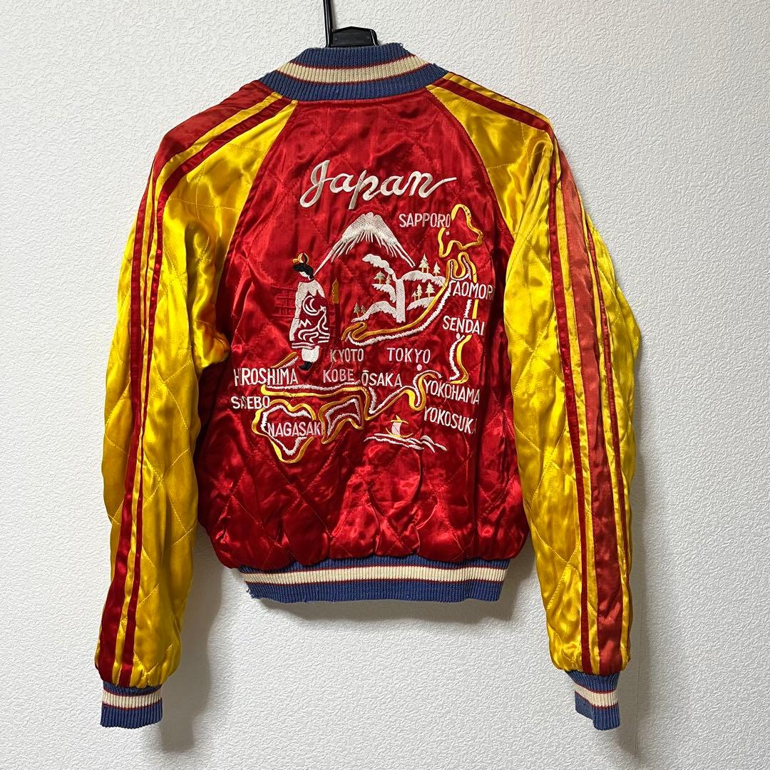 Switch】別珍 キルティング スカジャン ミツワジッパー - メルカリ