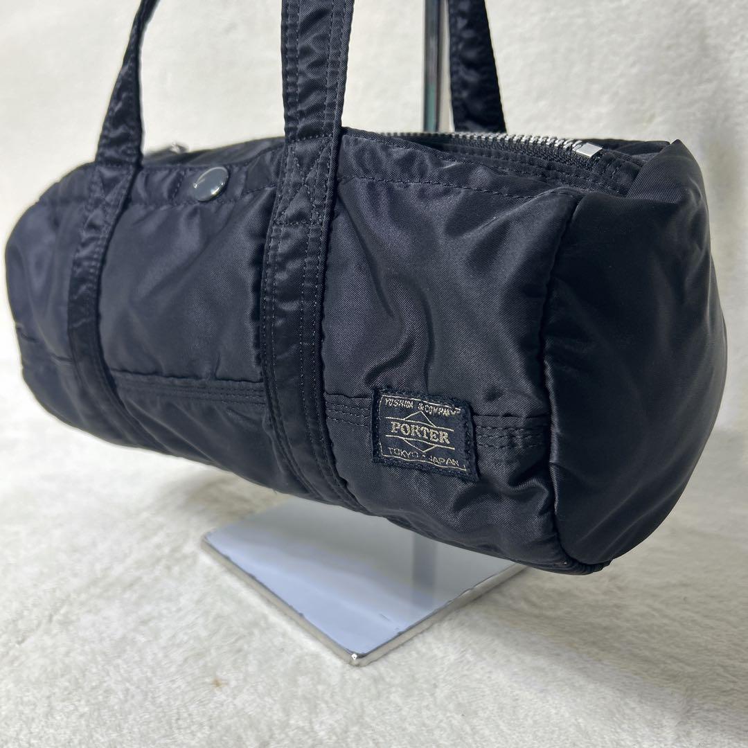 美品【廃盤モデル】PORTER ダッフルバッグ(S) ドラム型 ミニボストン 極美品】 PORTER ポーター タンカー S ミニボストン ボストンバッグ
