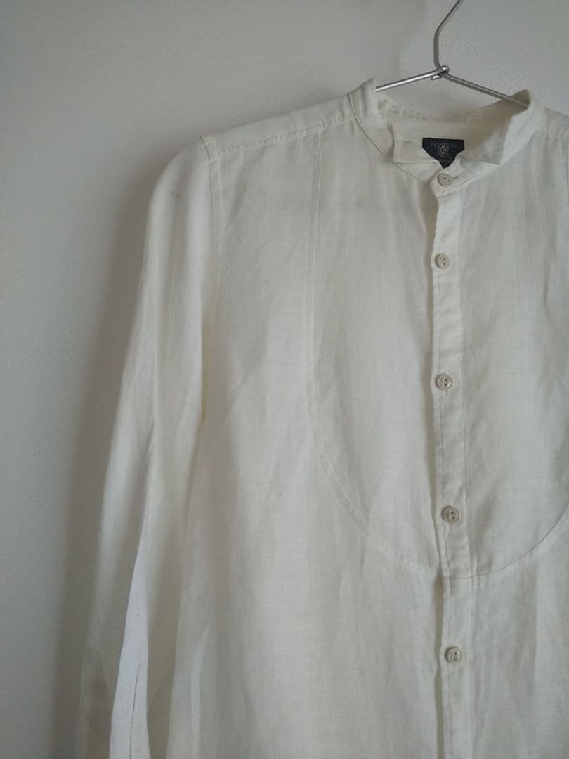 ジャンゴアトゥール ウイングカラー シャツ リネン djangoatour - メルカリ