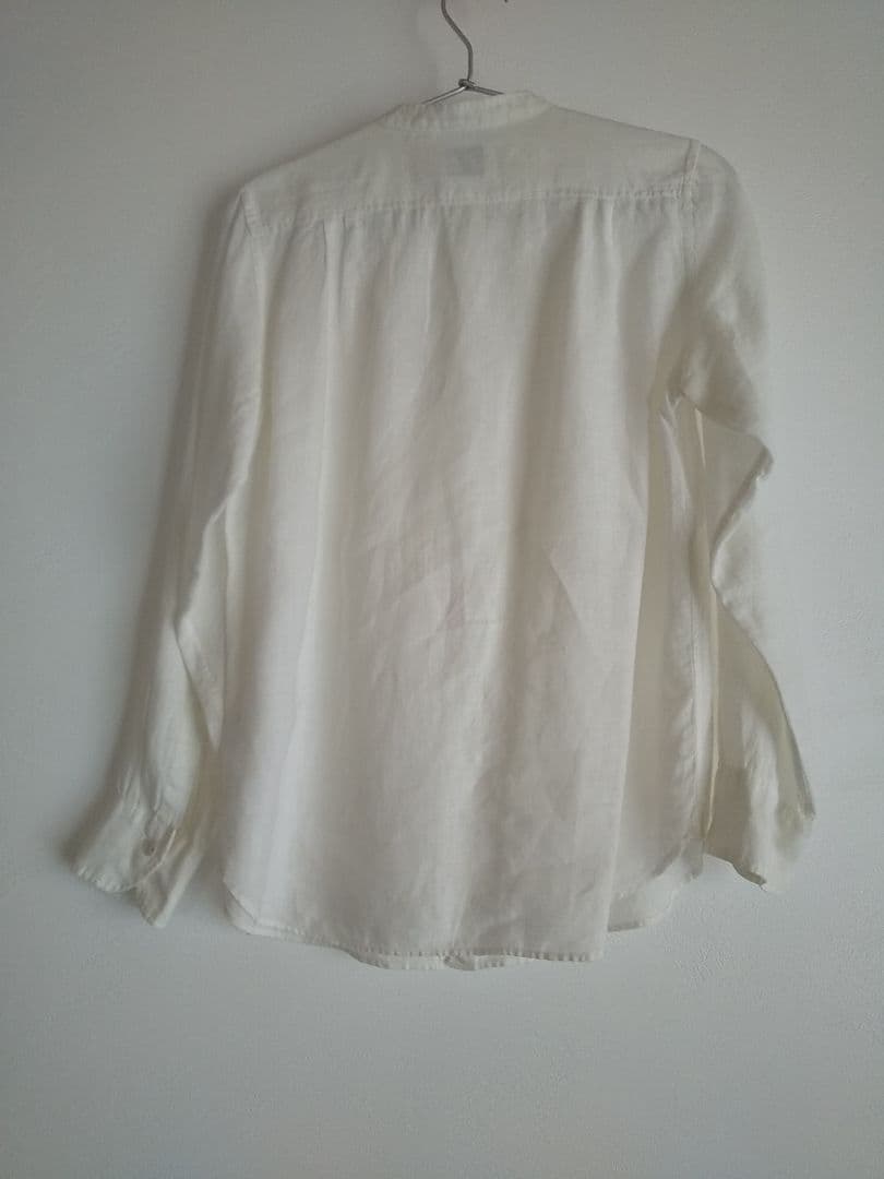 ジャンゴアトゥール ウイングカラー シャツ リネン djangoatour - メルカリ