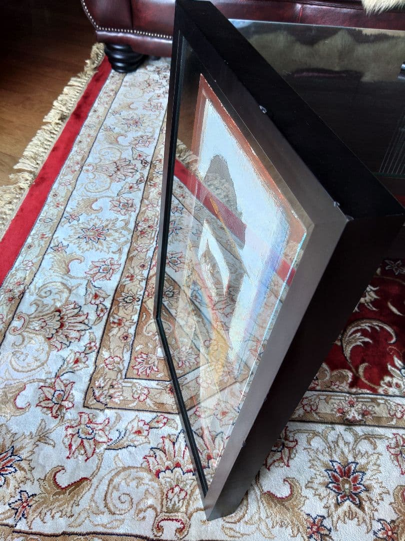 猫の時間 松波照慶 M8号 縦 かわいいネコちゃん 油彩画 4匹の猫 松波