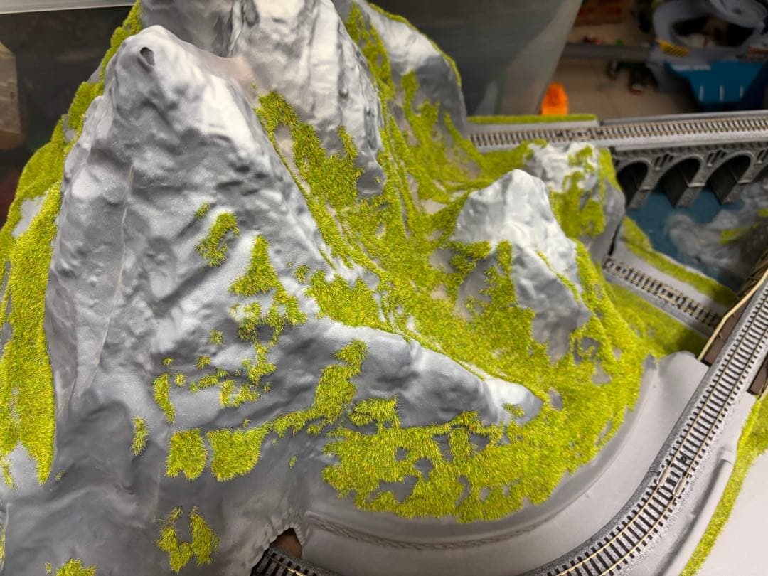 最終価格KATO Nゲージ アルプスの氷河特急デスクトップレイアウト