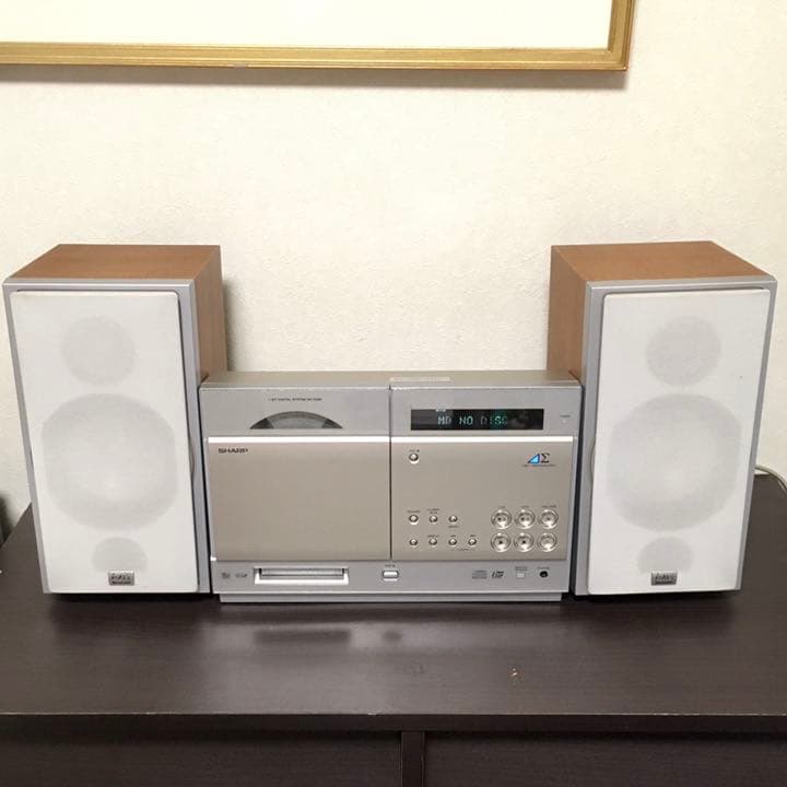 SHARP SD-CX80 1ビットデジタルシステムΔΣ CD MD コンポ - メルカリ