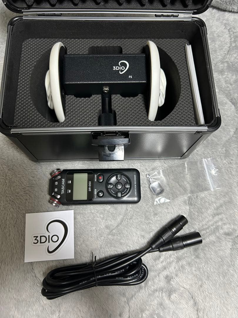 Free Space 白3dio バイノーラルマイク 【6点セット】 - メルカリ