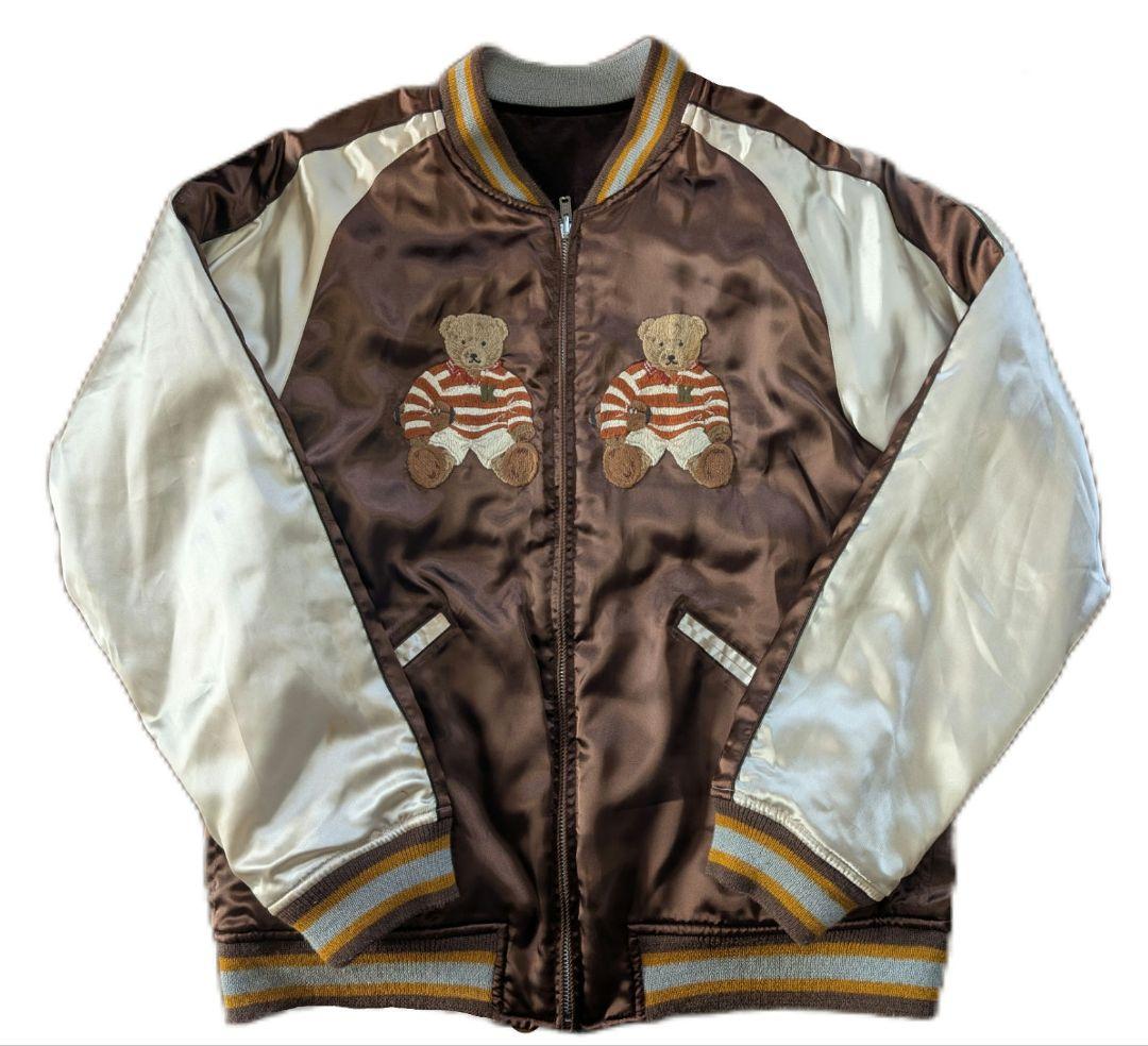 カールヘルム スカジャン リバーシブル ベロア 別珍 ピンクハウス