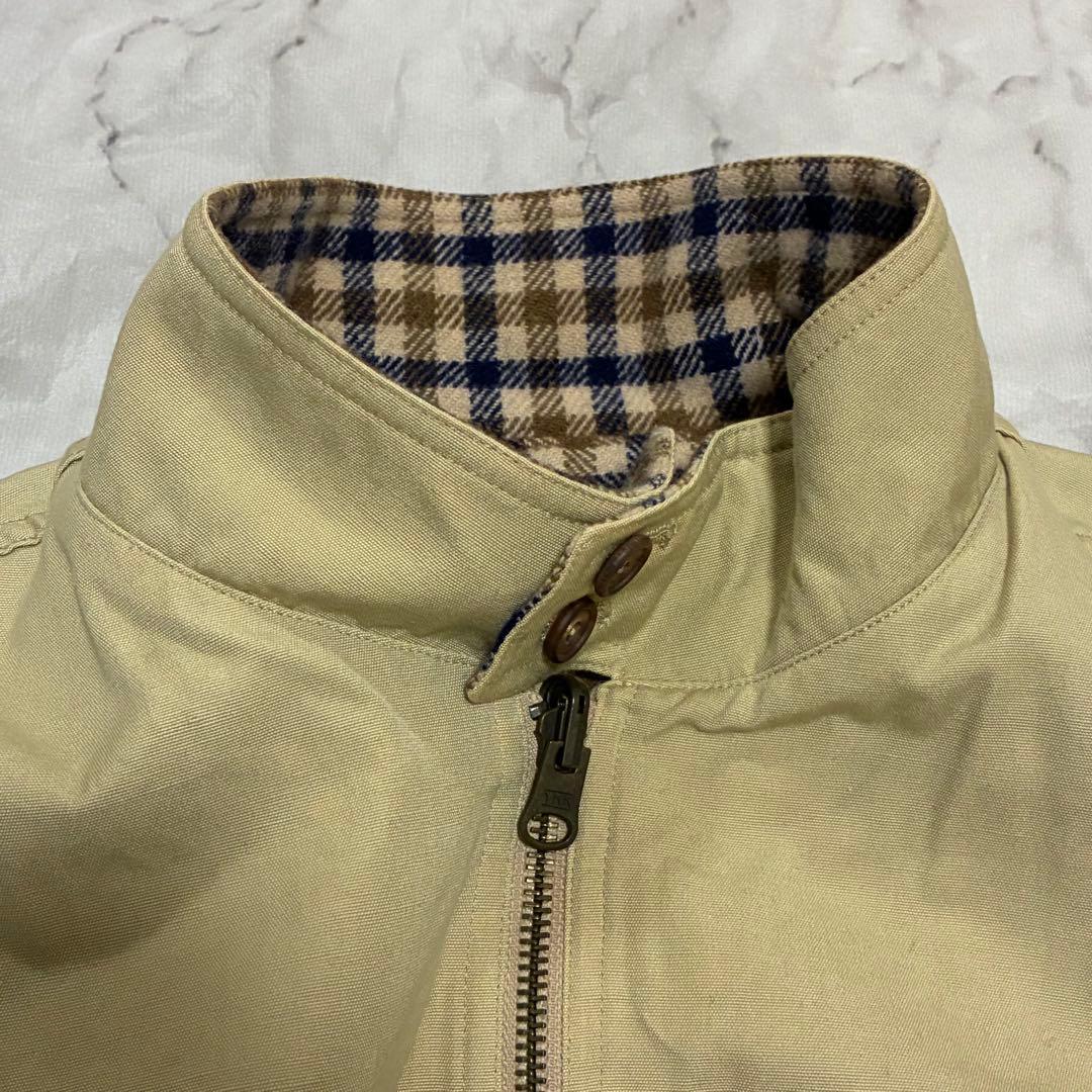 Aquascutum 90 80s 2WAY リバーシブル ハリストンジャケット - メルカリ