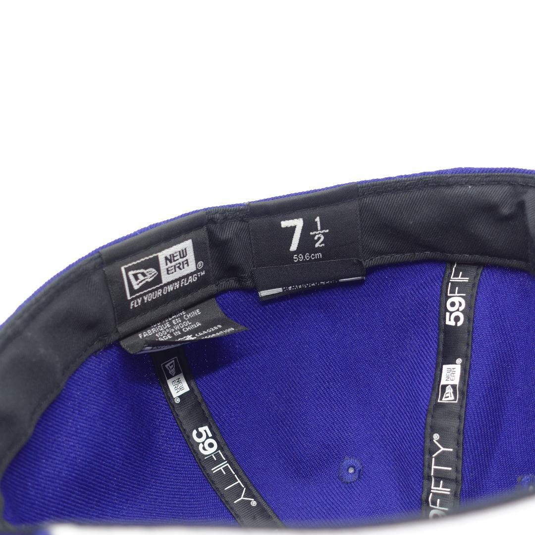 中日ドラゴンズ キャップ ニューエラ 7 1/2 59.6cm ブルー