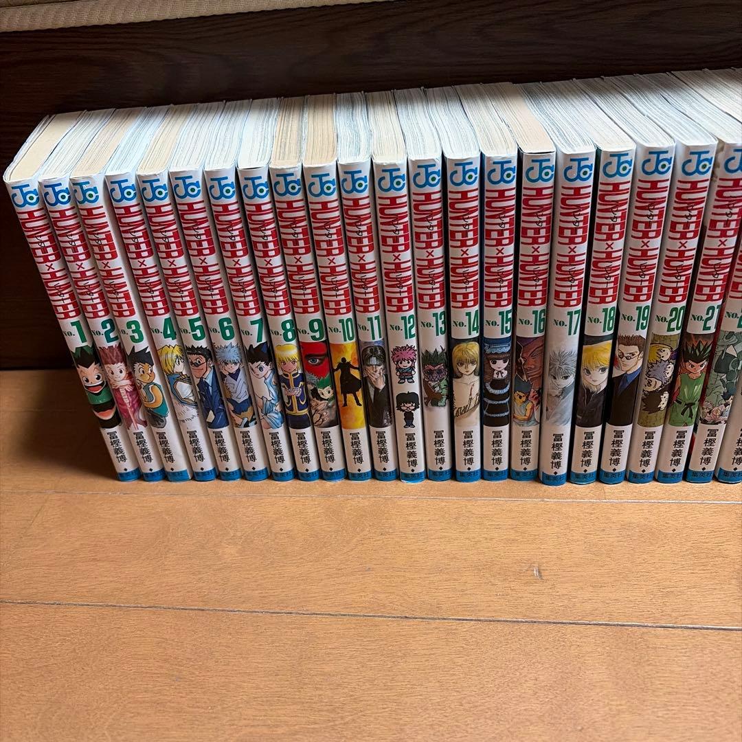 HUNTER×HUNTER 全巻セット　38巻分　ハリネズミ HUNTER×HUNTER ハンター×ハンター コミック 1-38巻セット (集英社