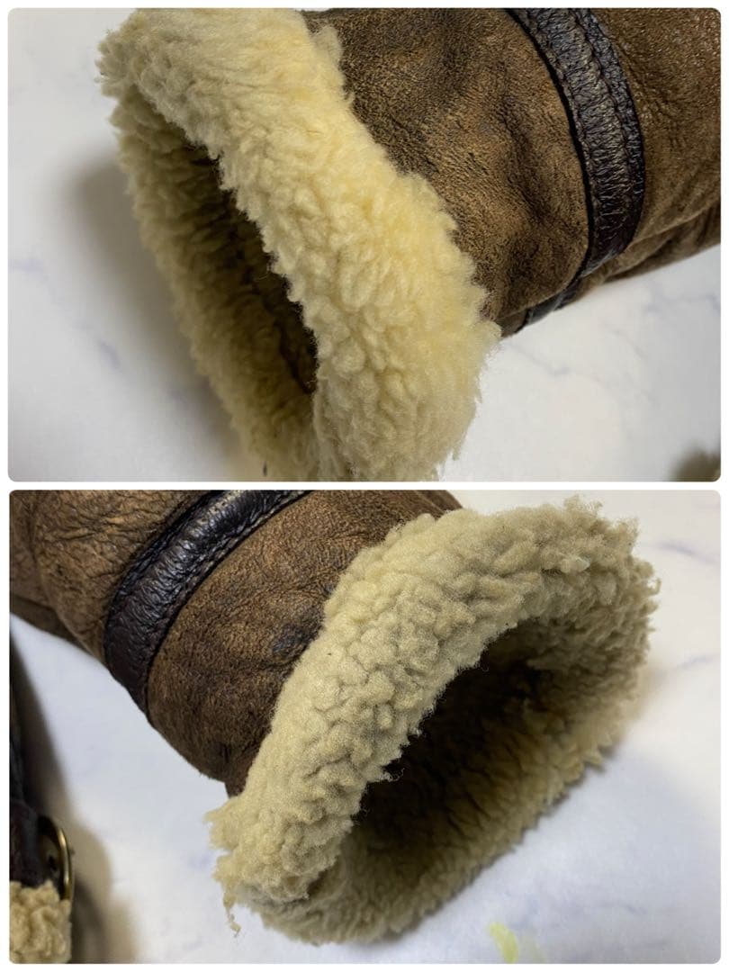 schottショット B-3 フライトジャケット 40 リアルムートン 羊革