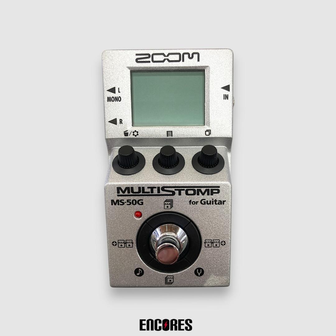 ZOOM Multi STOMP MS-50G マルチ ストンプ エフェクター ZOOM ズーム MultiStomp MS-50G+ ギター マルチエフェクター マルチ